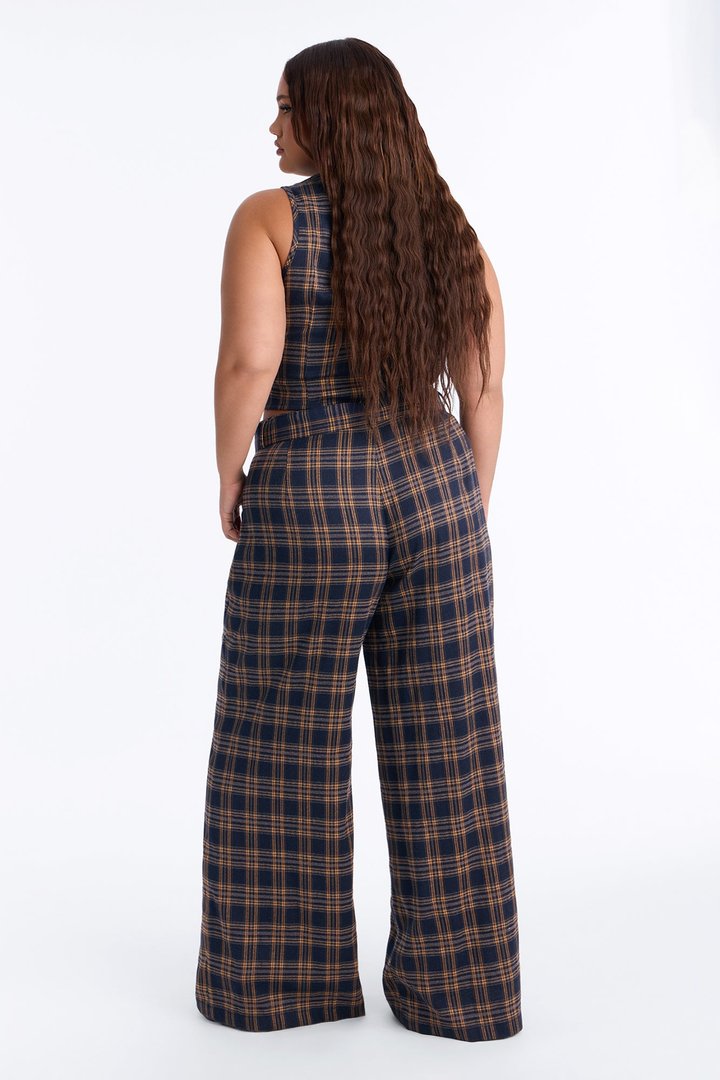 Little Miss Perfect Pant Set - Navy/combo