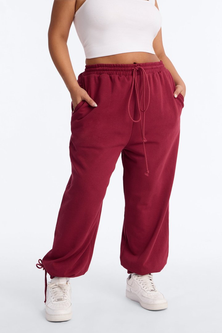 Alexa Jogger - Burgundy