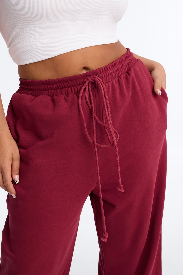 Alexa Jogger - Burgundy