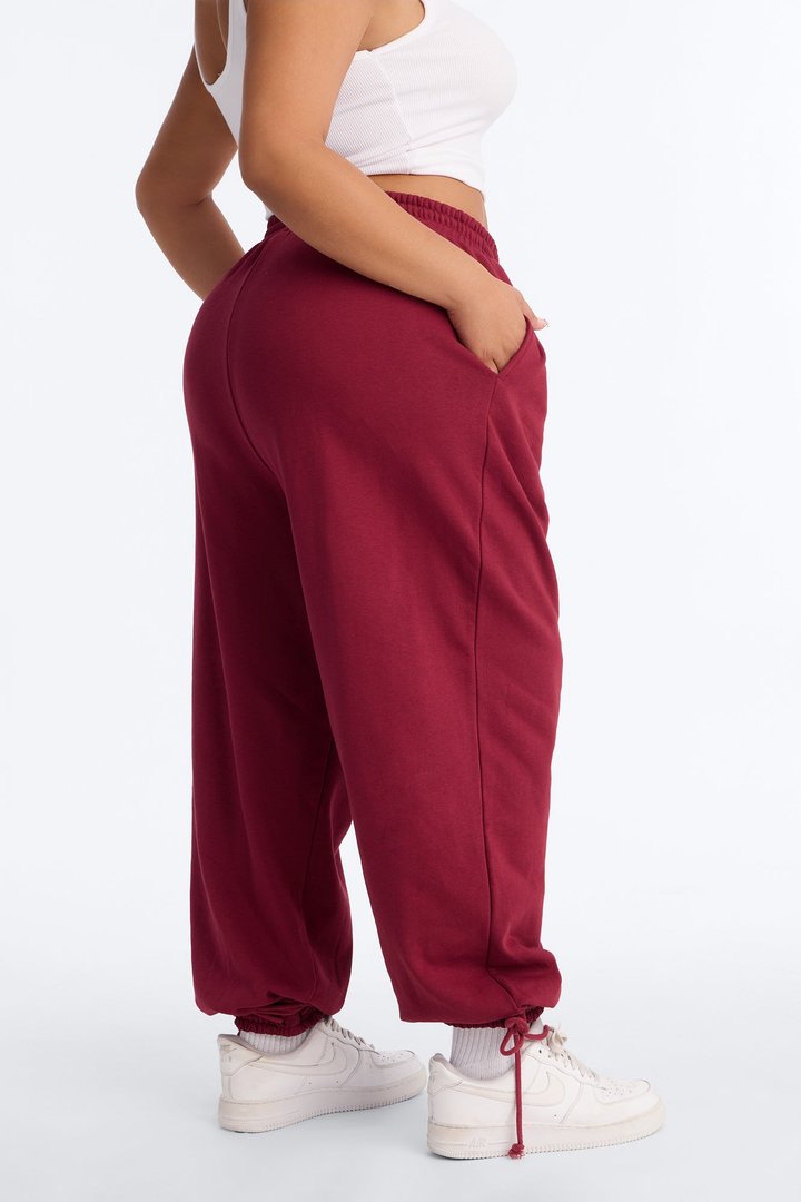Alexa Jogger - Burgundy