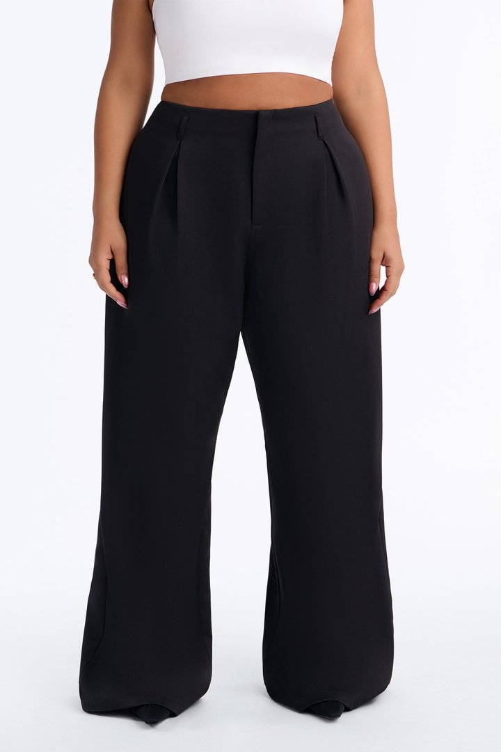 Not Your Secretary Crepe Trouser Pant 33″ - Black