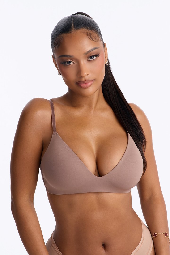 Let Me Live Wireless Bra - Beige