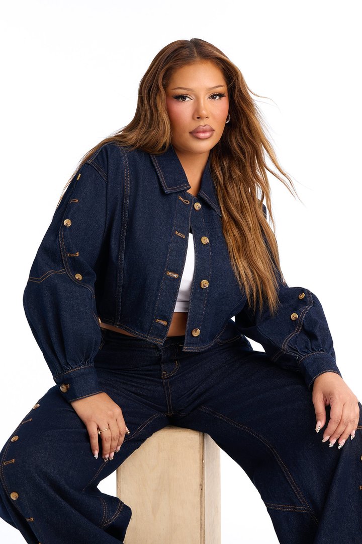 Asher Denim Jacket - Dark Wash