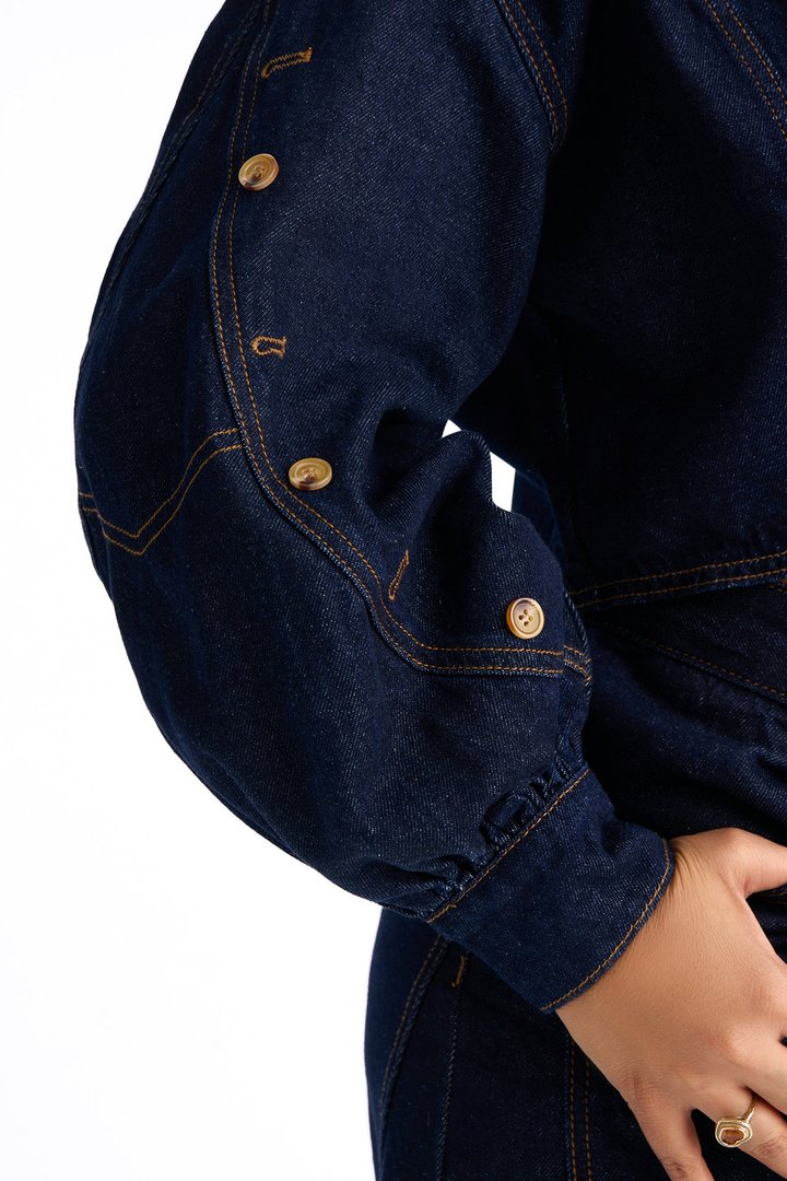 Asher Denim Jacket - Dark Wash