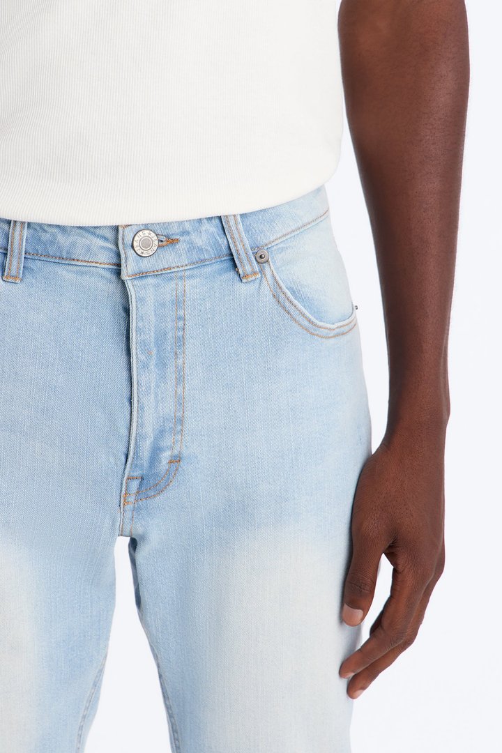 Essential Stacked Skinny Flare Stretch Jean - Light Wash