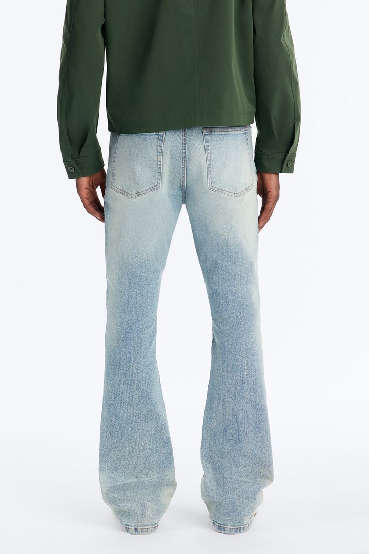 Essential Stacked Skinny Flare Stretch Jean - Vintage Wash
