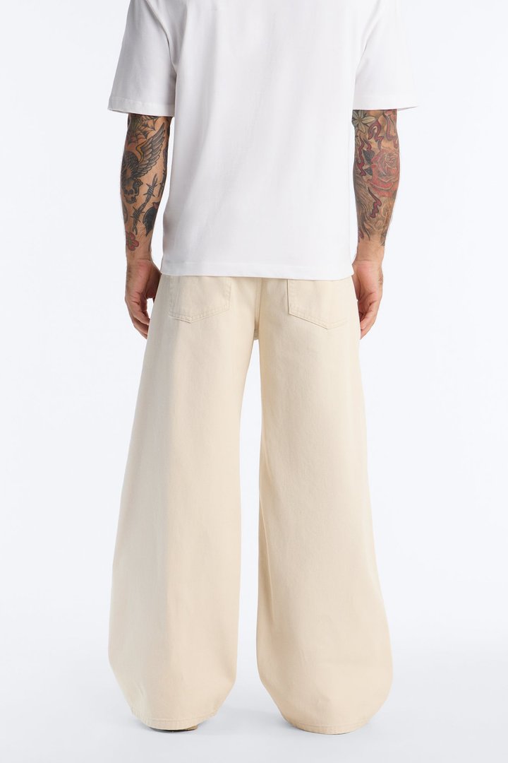 Essential Baggy Rigid Jean - Cream