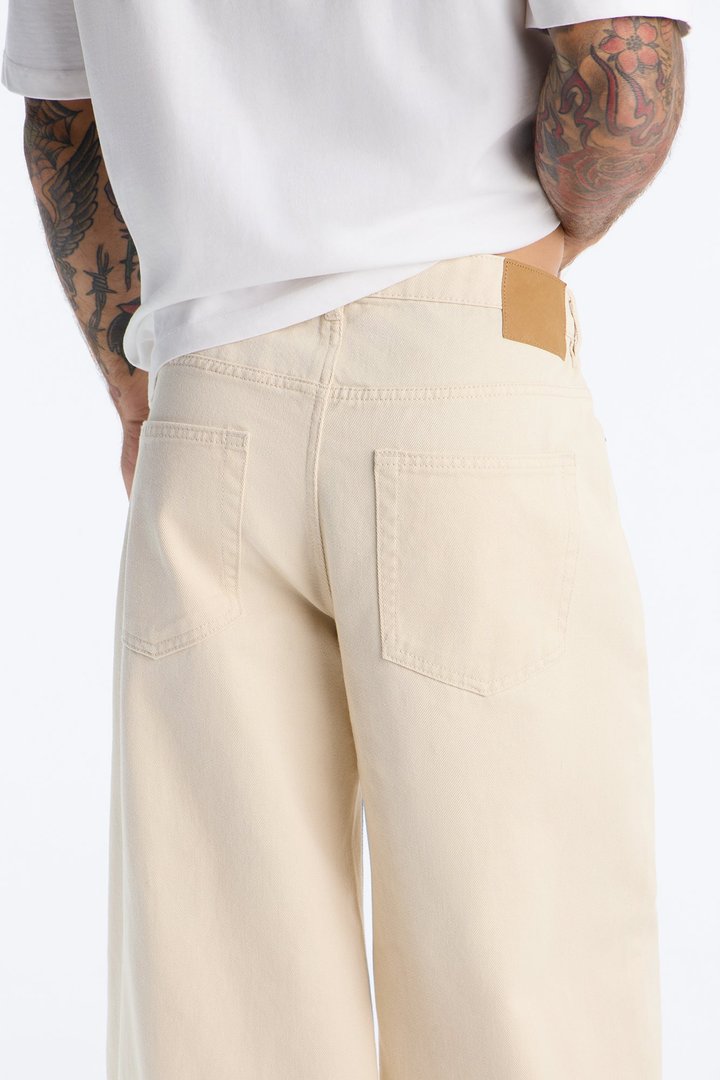Essential Baggy Rigid Jean - Cream