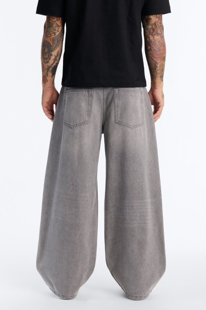Essential Baggy Rigid Jean - Dark Grey