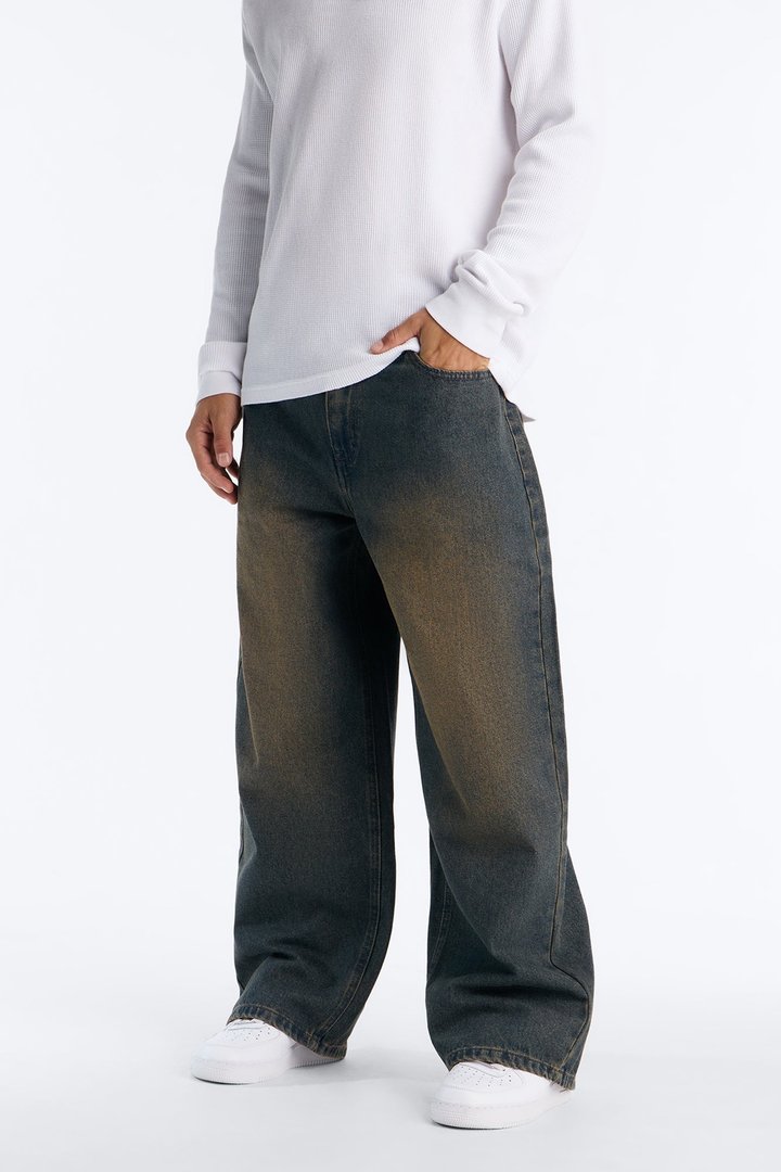 Essential Baggy Rigid Jean - Stone Blue Wash