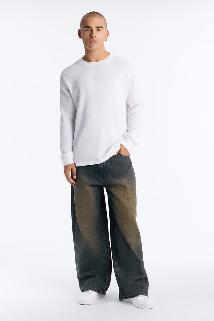 Essential Baggy Rigid Jean - Stone Blue Wash