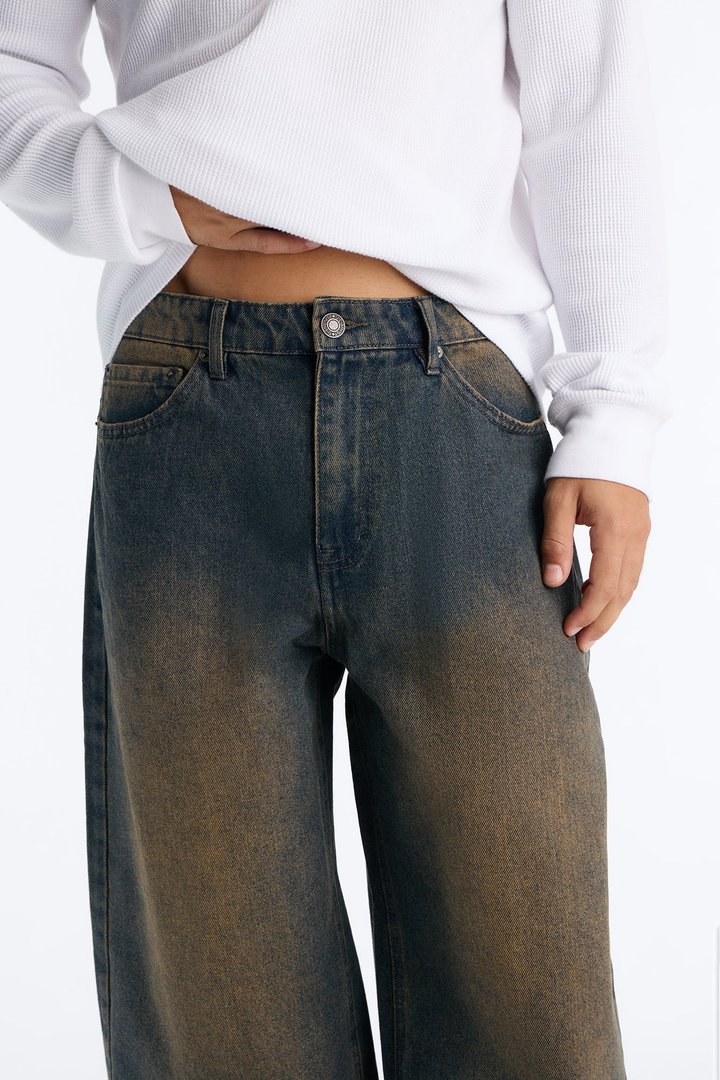 Essential Baggy Rigid Jean - Stone Blue Wash