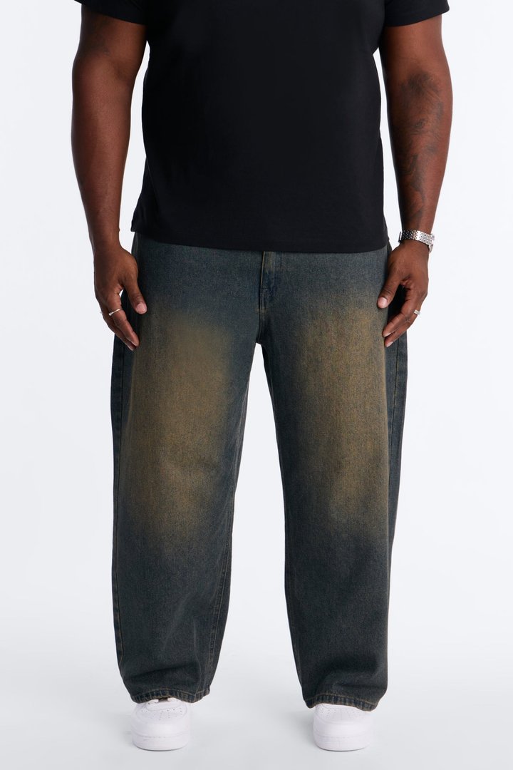 Essential Baggy Rigid Jean - Stone Blue Wash