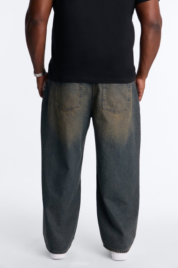 Essential Baggy Rigid Jean - Stone Blue Wash