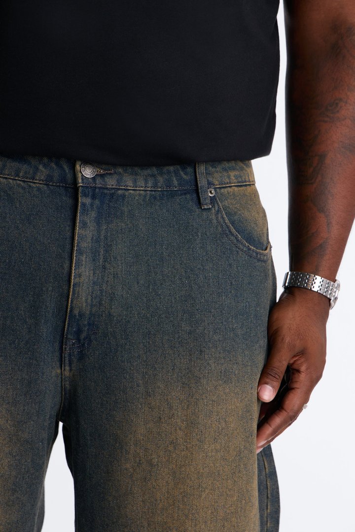 Essential Baggy Rigid Jean - Stone Blue Wash