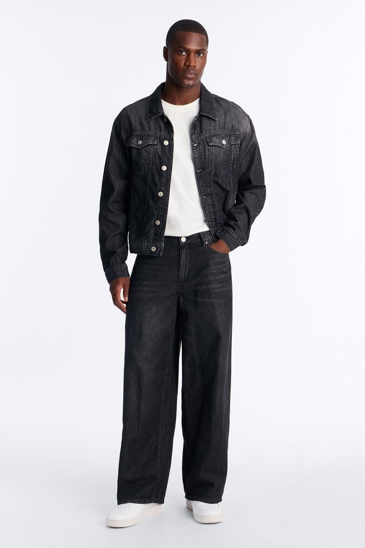 Everyday Hemp Baggy Jean - Black Wash