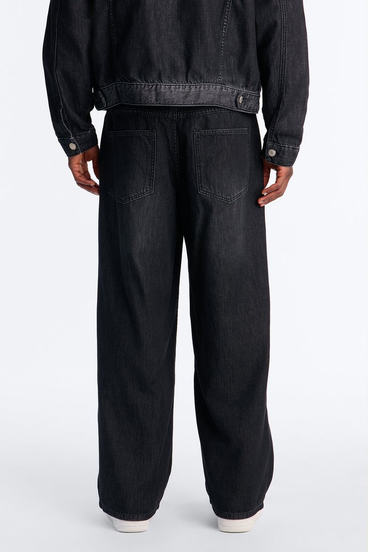Everyday Hemp Baggy Jean - Black Wash