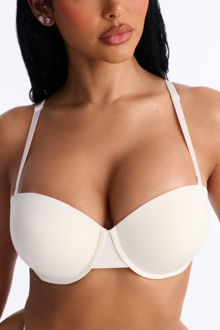 Flexible Fit Extreme Strapless Mulitway Push Up Bra - Marble
