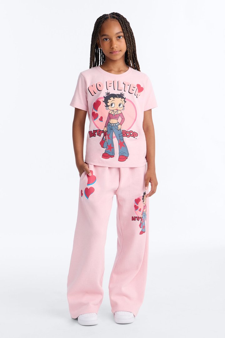Mini Betty Boop No Filter Pants - Pink