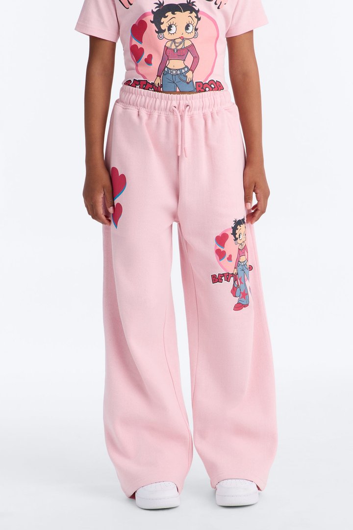 Mini Betty Boop No Filter Pants - Pink