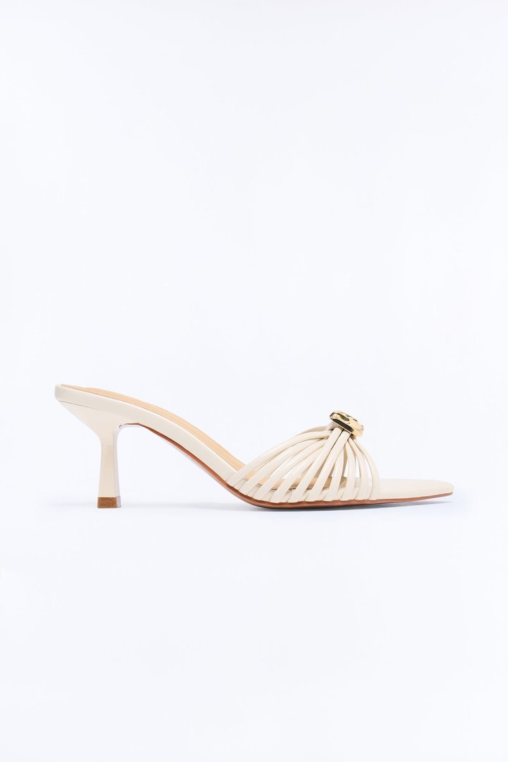 Ida Hardware Heels - Nude