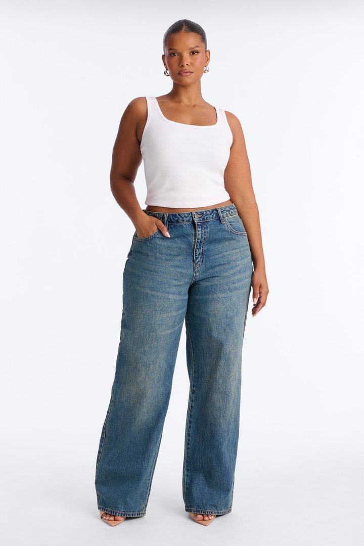 Match Made In Heaven Straight Leg Jeans - Dark Wash