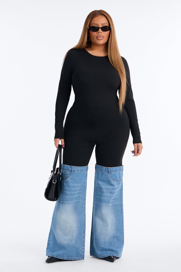 Feeling Some Type Of Way Jumpsuit - Black