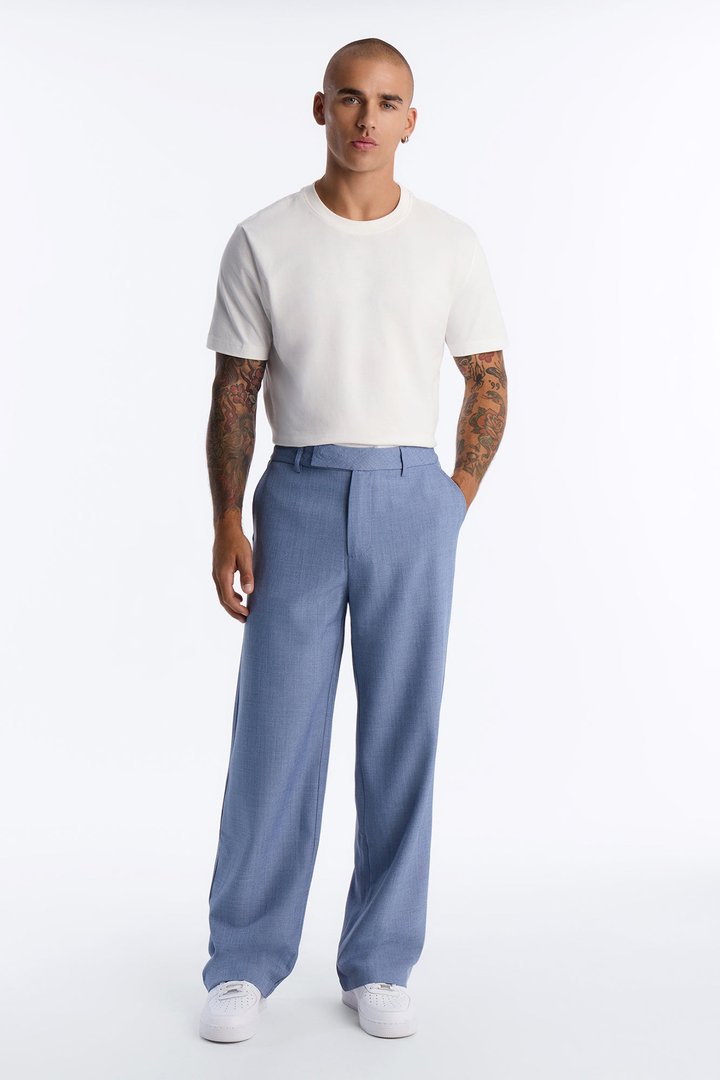 Country Club Relaxed Trouser - Blue