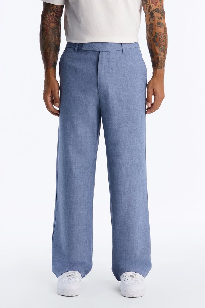 Country Club Relaxed Trouser - Blue