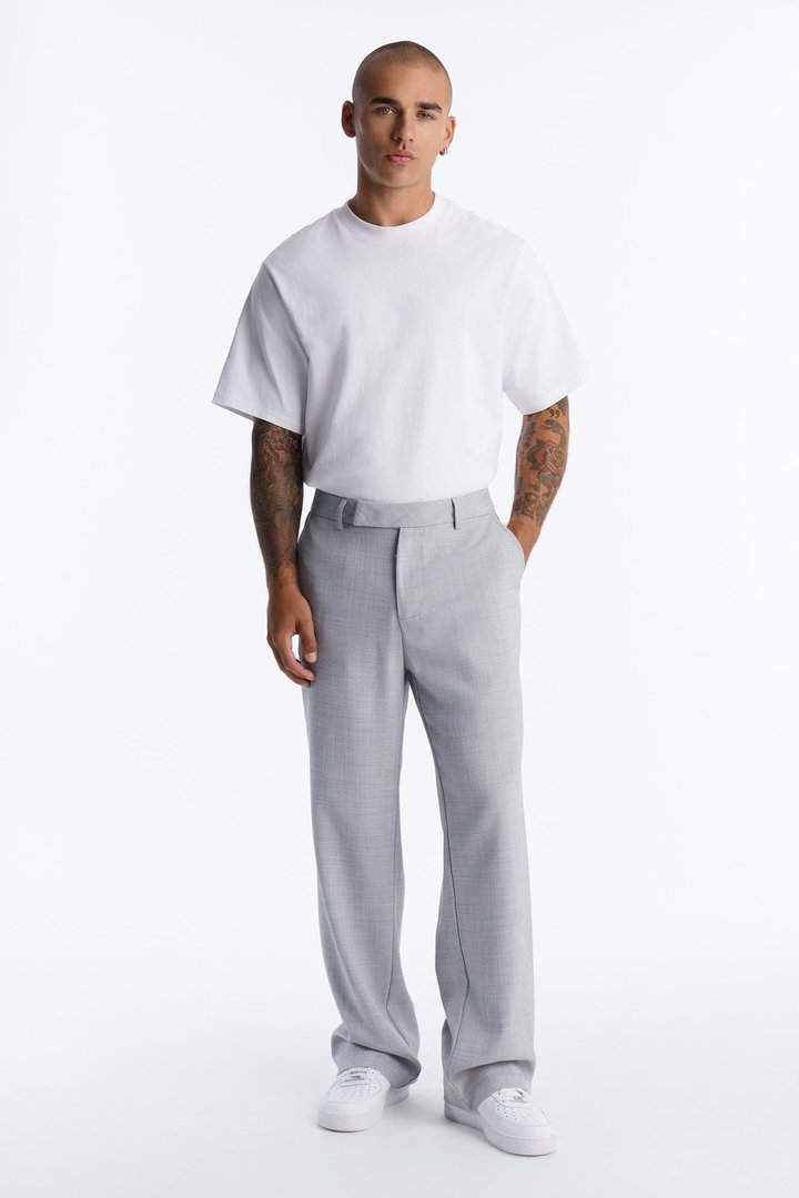 Country Club Relaxed Trouser - Light Grey