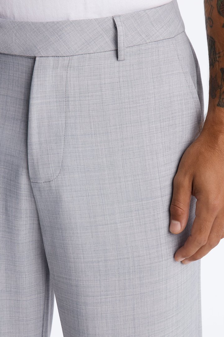 Country Club Relaxed Trouser - Light Grey