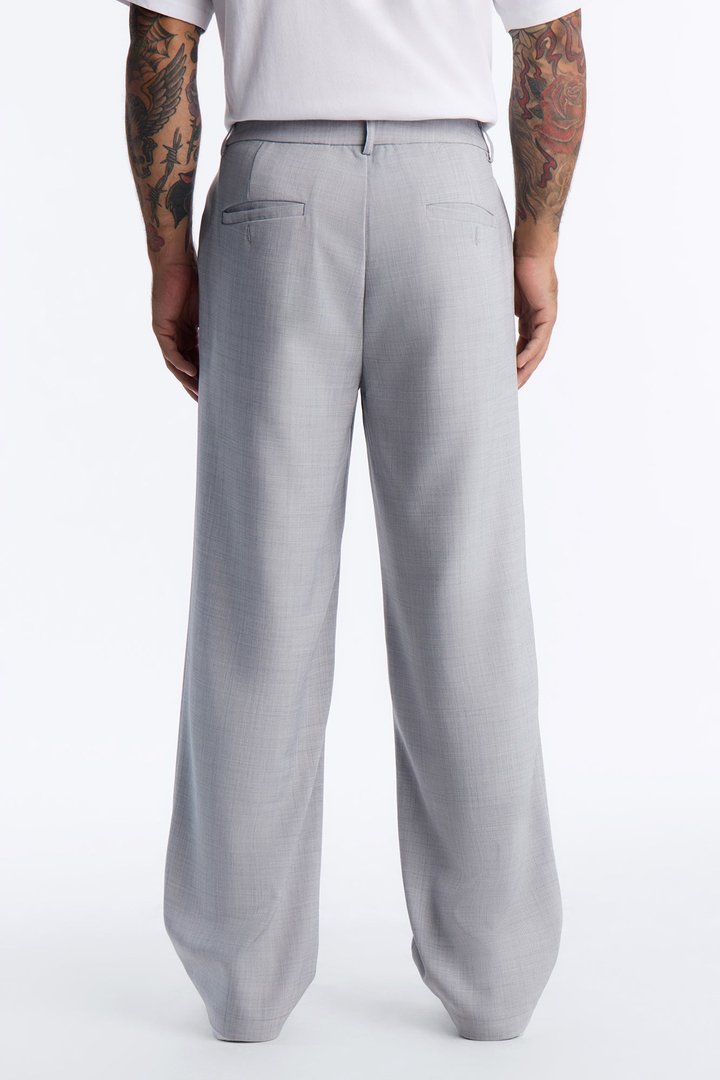 Country Club Relaxed Trouser - Light Grey