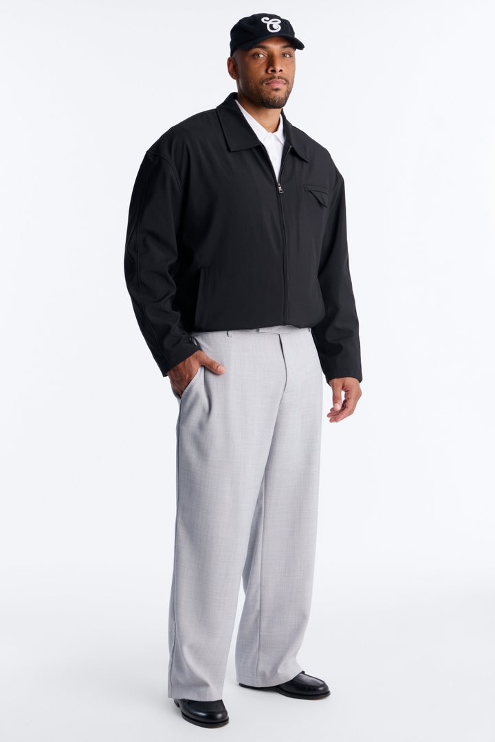 Country Club Relaxed Trouser - Light Grey