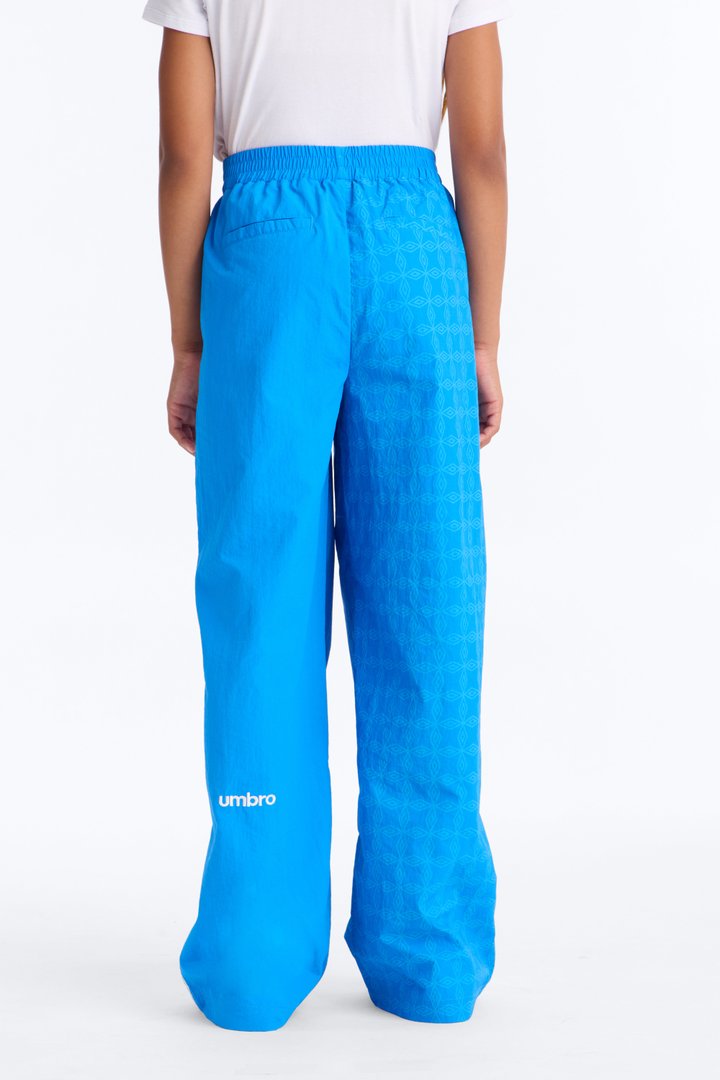 Mini Umbro Varsity Windbreaker Wide Leg Pants - Blue