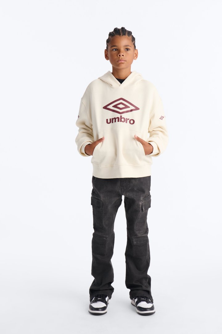 Mini Umbro Hoodie - Cream