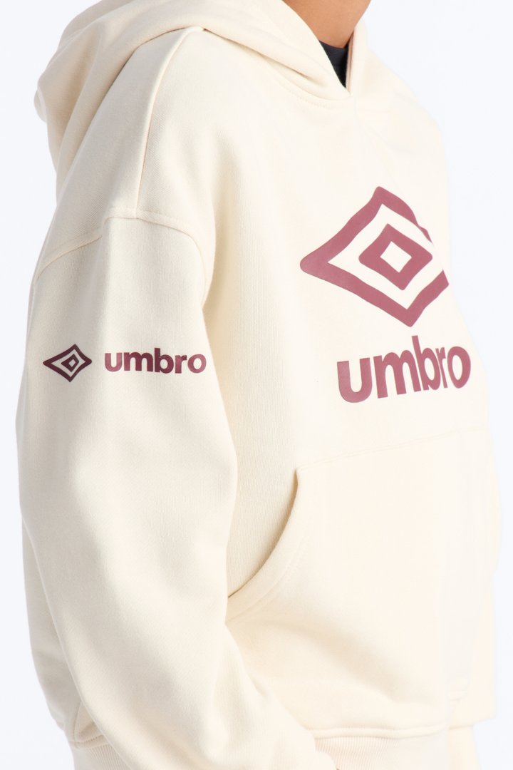 Mini Umbro Hoodie - Cream