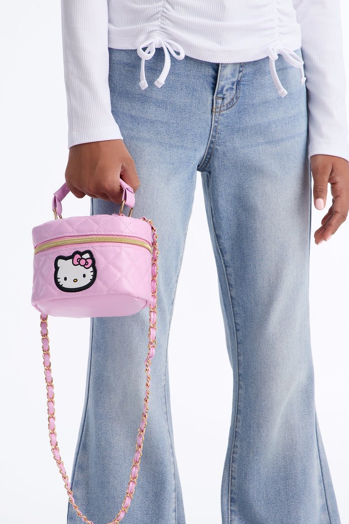 Mini Hello Kitty Pretty Girl Things Quilted Handbag - Pink