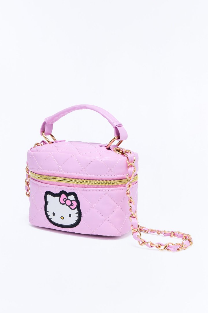 Mini Hello Kitty Pretty Girl Things Quilted Handbag - Pink