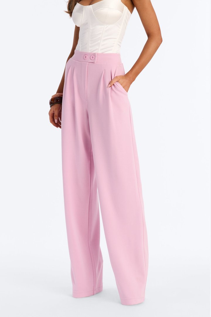Feeling Focused Trouser - Light Pink