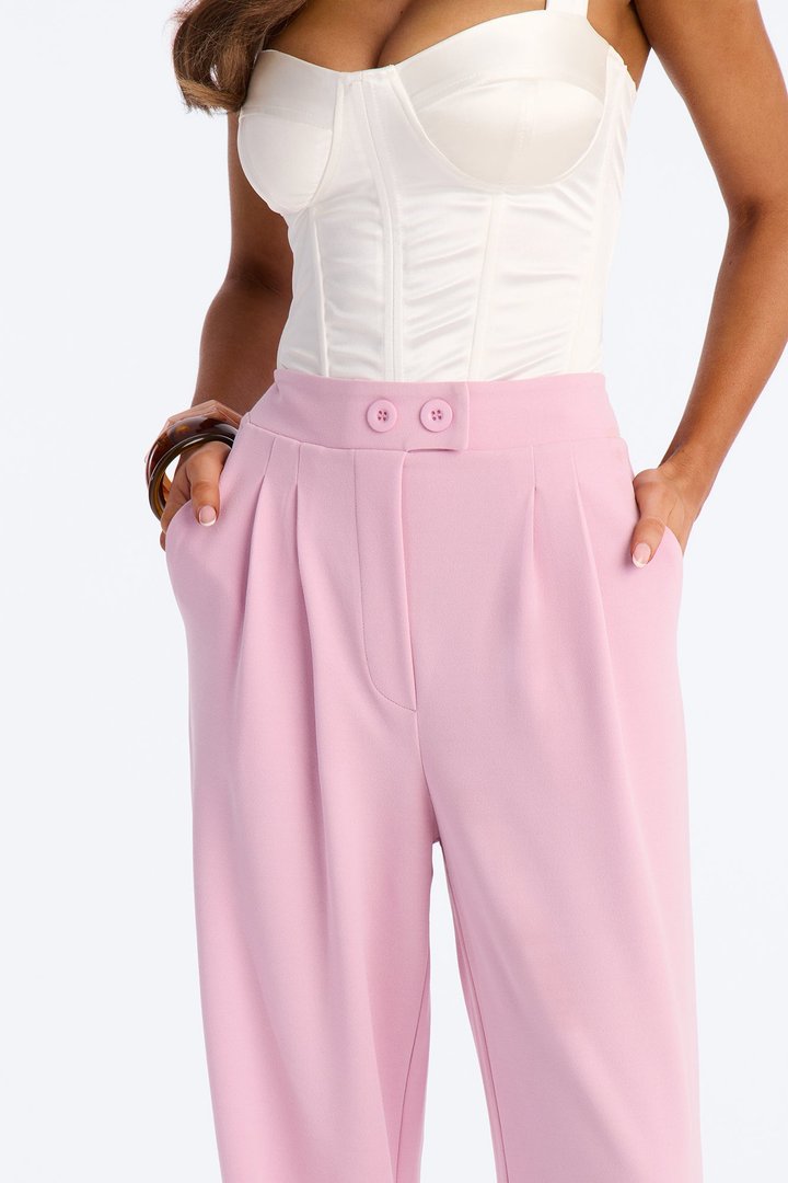 Feeling Focused Trouser - Light Pink