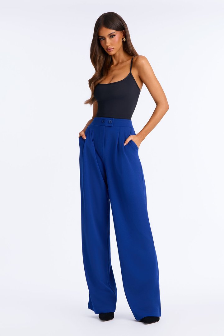 Feeling Focused Trouser - Royal