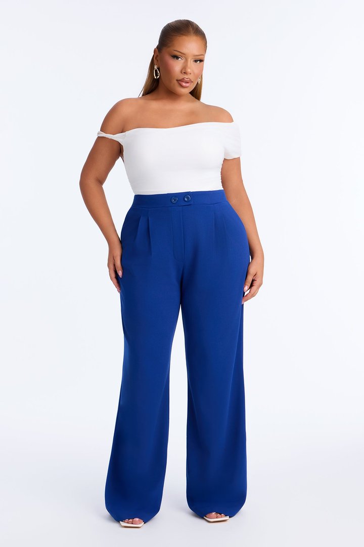 Feeling Focused Trouser - Royal