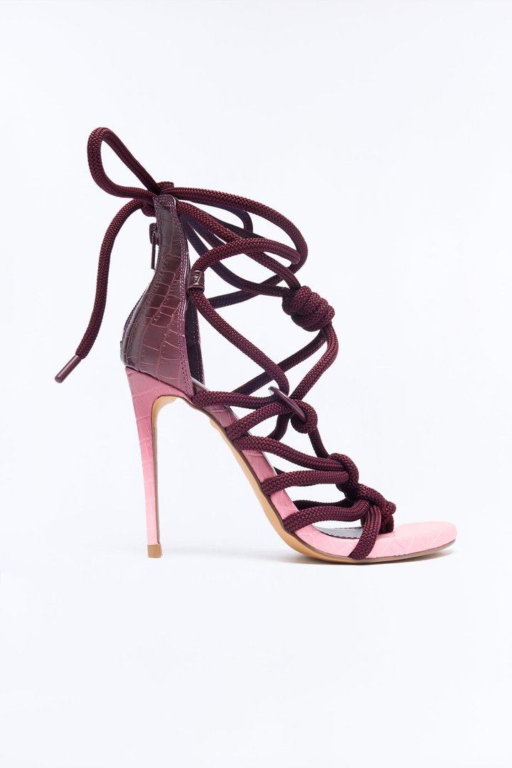 Steve Madden Catnyss Heels - Pink/combo
