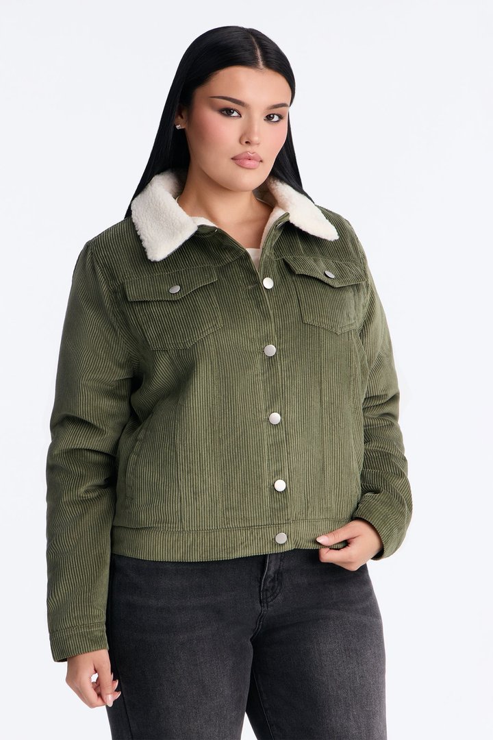 Enjoy The Ride Jacket - Olive