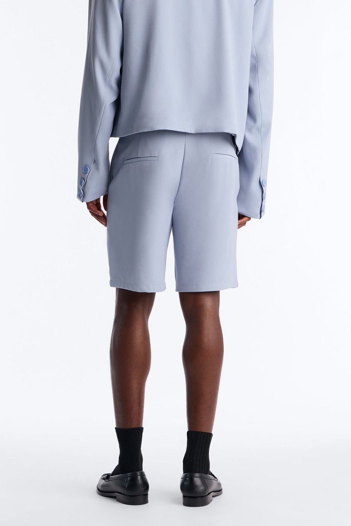 Maison Tailored Belvedere Slim Short - Light Blue