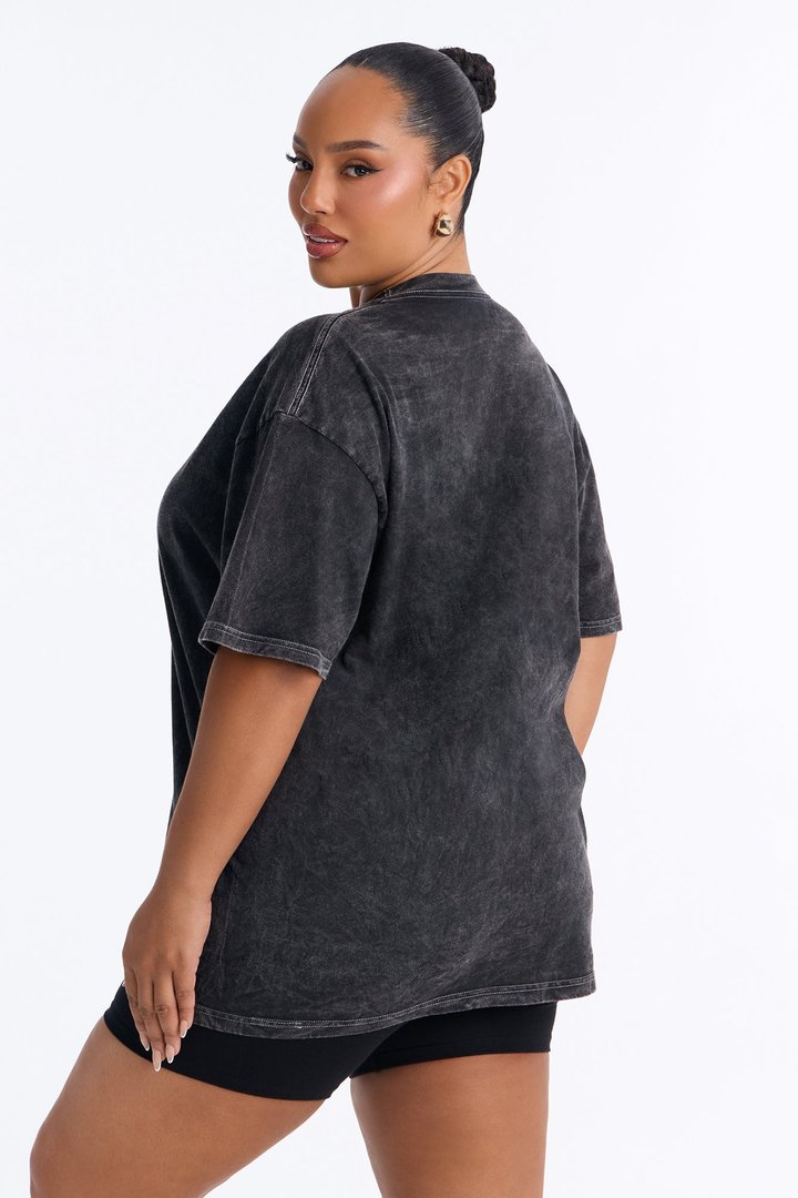 Good Days Ahead Washed T-Shirt - Black Wash