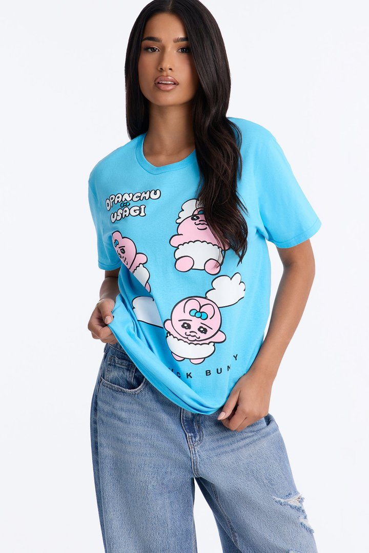 Opanchu Cloud Surfing Tee - Light Blue