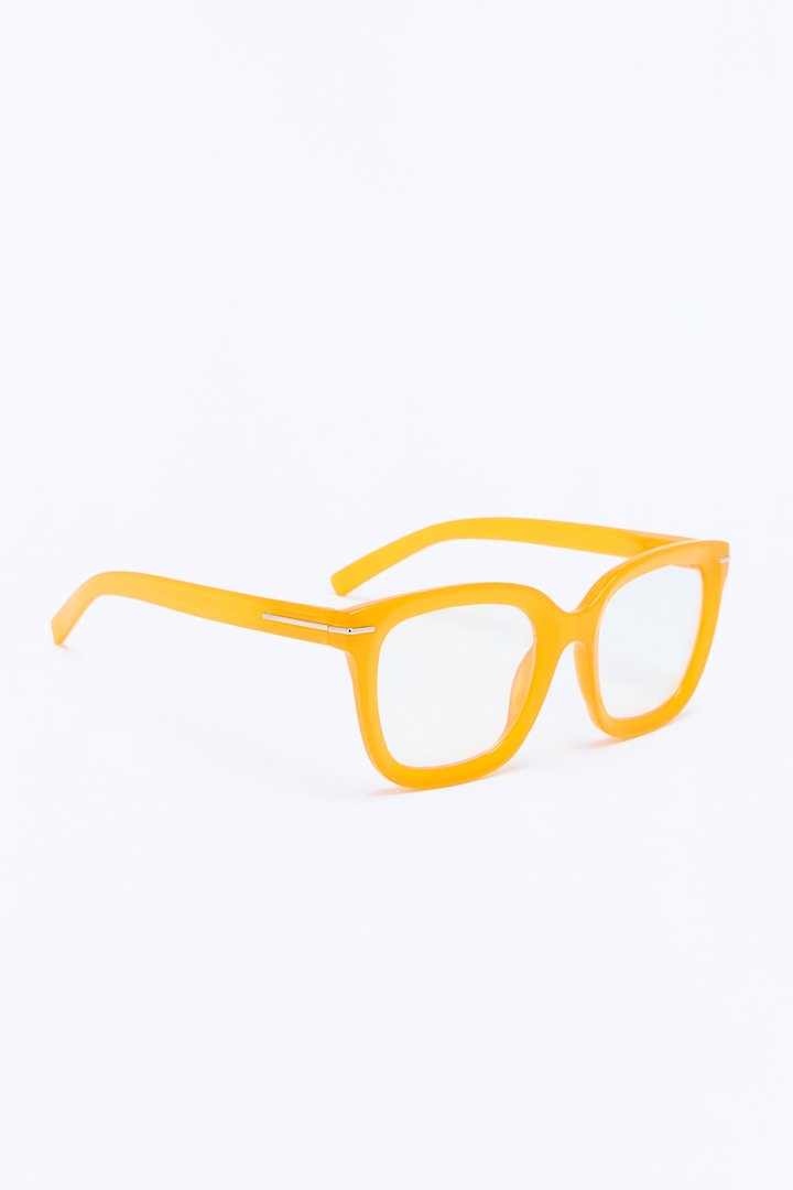 Always On Track Blue Light Glasses - Orange