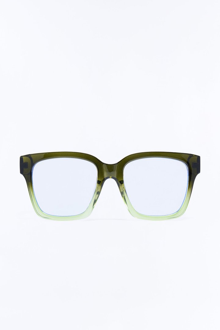 Need To Focus Blue Light Glasses - Green/combo