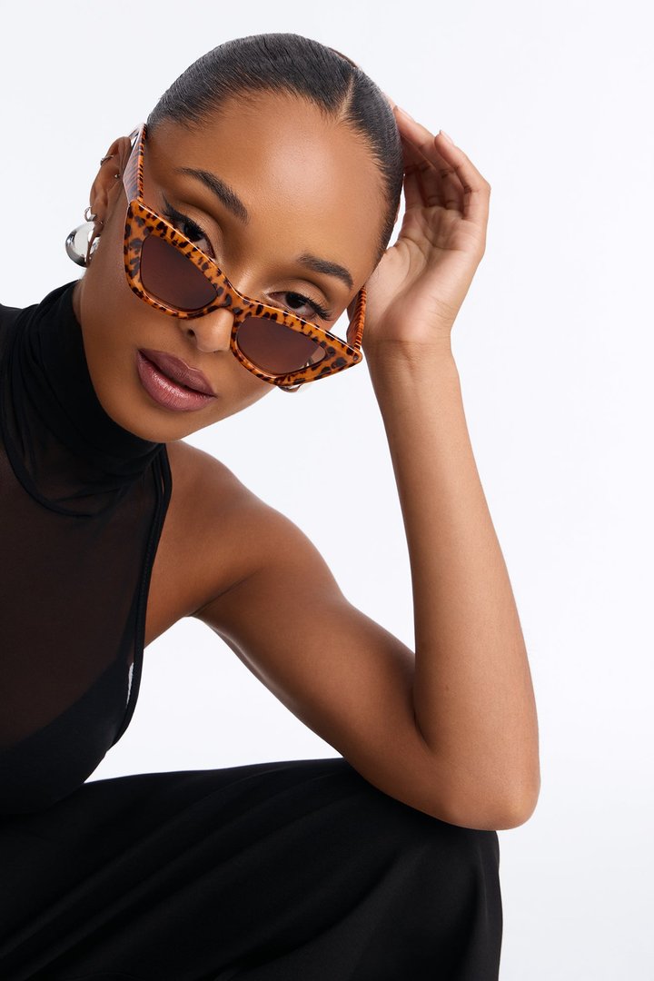 Island Safari Sunglasses - Leopard